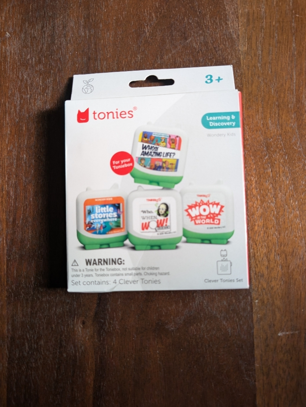 Tonies Green Kids Audio Toy Set - Learning & Discovery